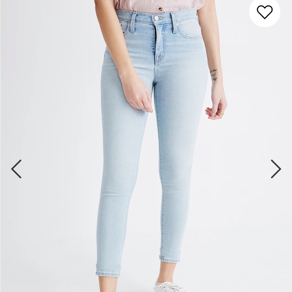 Madewell 9" Mid-Rise Skinny Crop Jeans - Picture 4 of 12